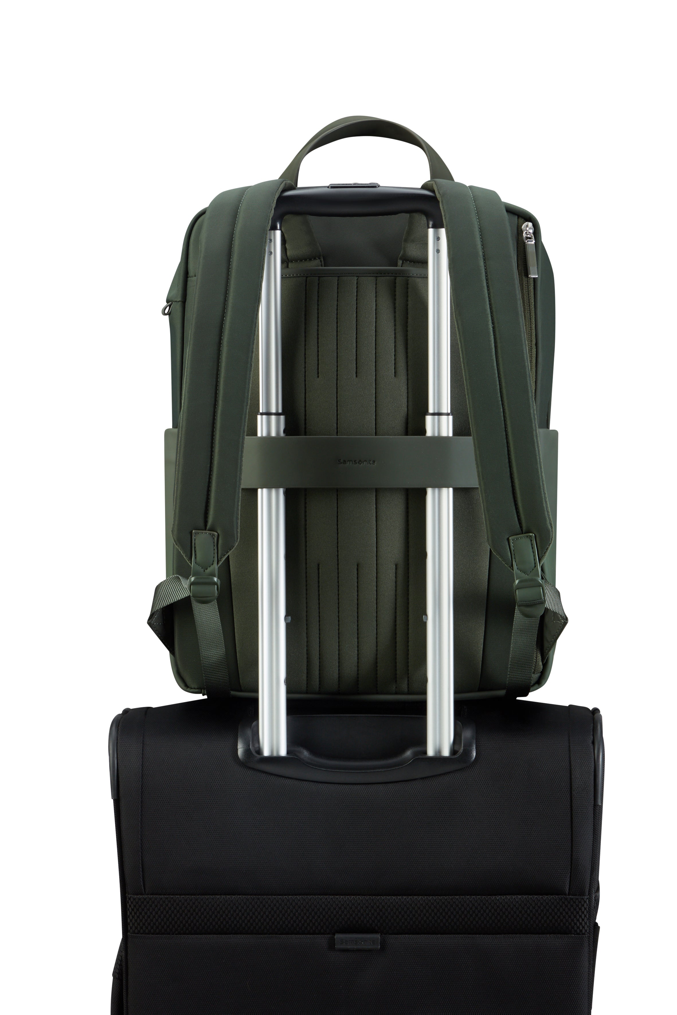Samsonite 4PACK RUCKSACK BP+HANDLES 15.6", FOREST GREEN