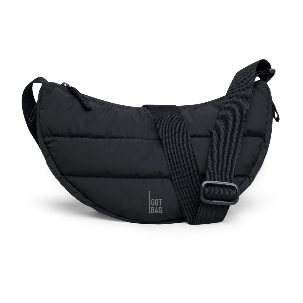 GOT BAG PUFFER MOON BAG SMALL, black monochrome – Produktansicht