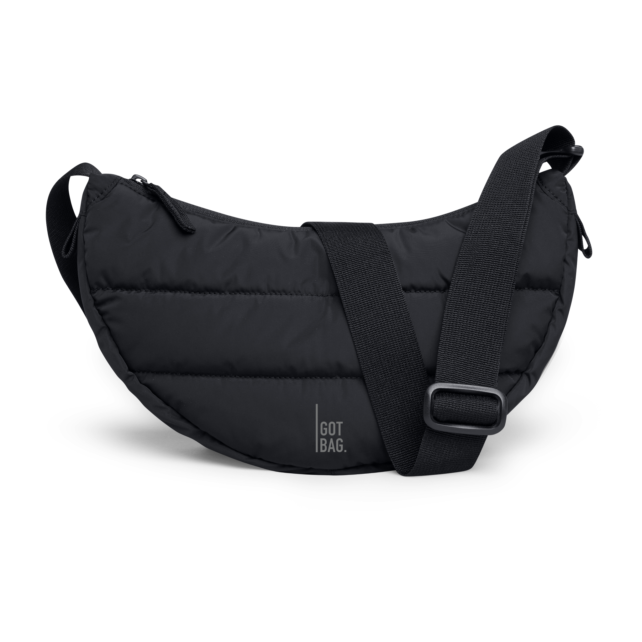 GOT BAG PUFFER MOON BAG SMALL, black monochrome – Produktansicht