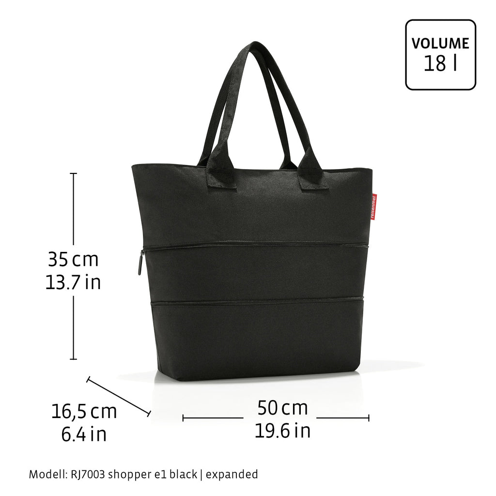 Reisenthel Shopper E1, Twist Maroon – Produktansicht 6