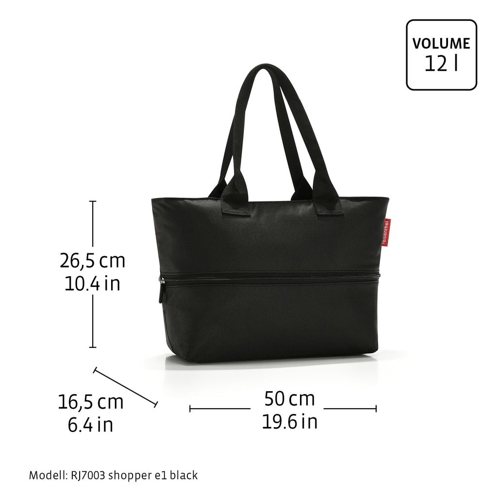 Reisenthel Shopper E1, Leo Macchiato – Produktansicht 7