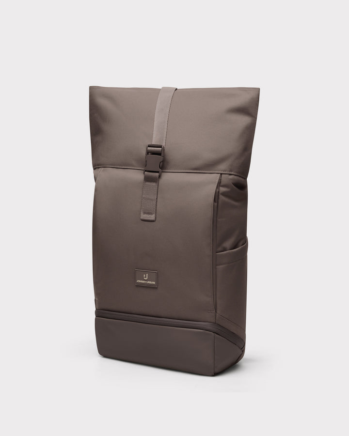 Johnny Urban Rolltop-Rucksack Allen Large – Braun