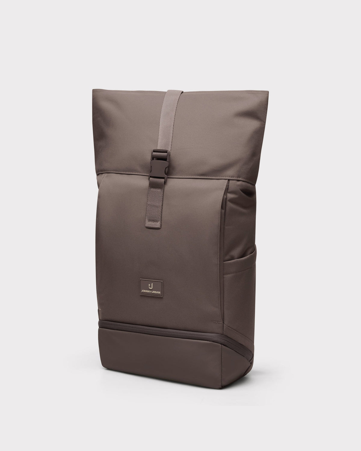 Johnny Urban Allen Medium Braun – Ausgerollter Rucksack