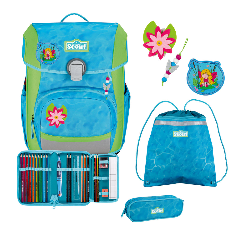 Scout Neo Schulranzen-Set, Water Lily