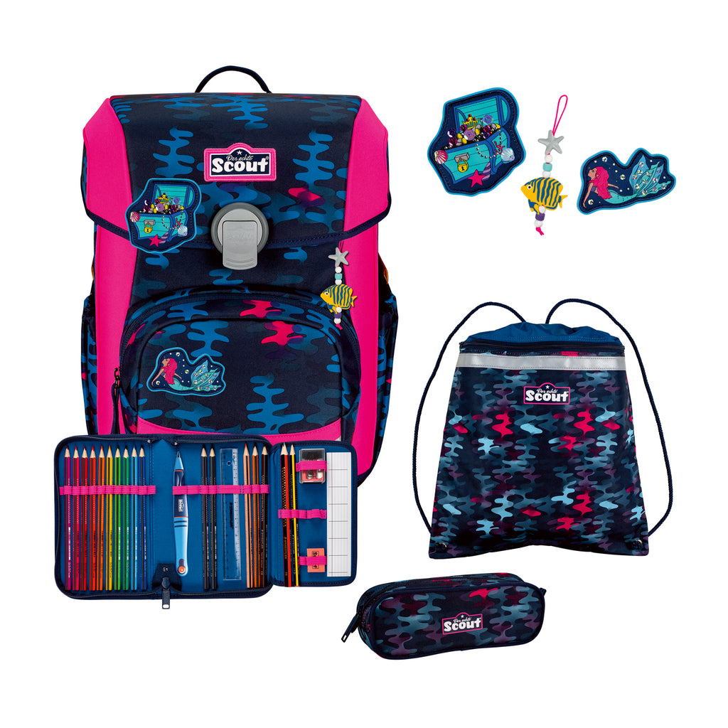 Scout Neo Schulranzen-Set, Magic Sea