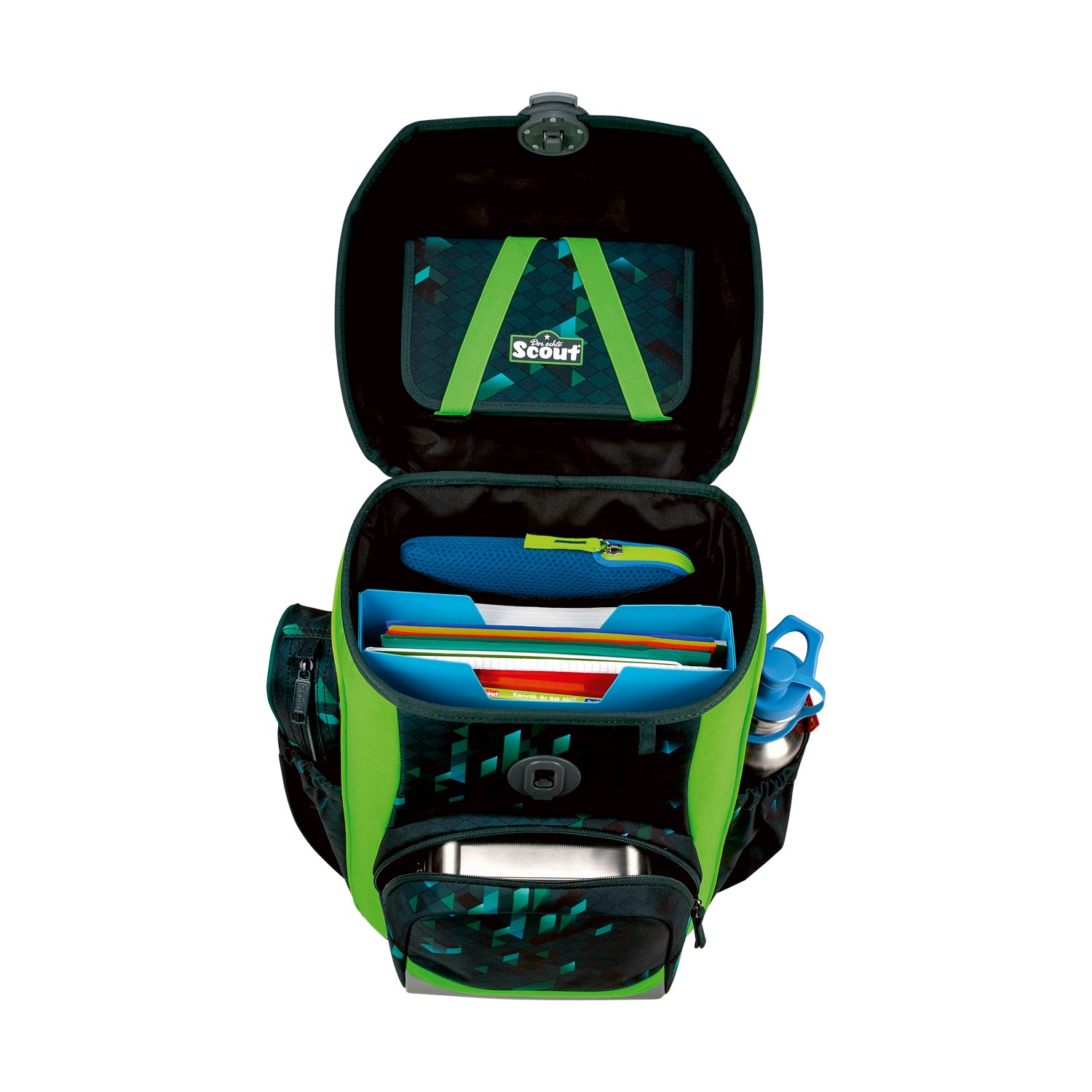 Scout Neo Schulranzen-Set, Cubes