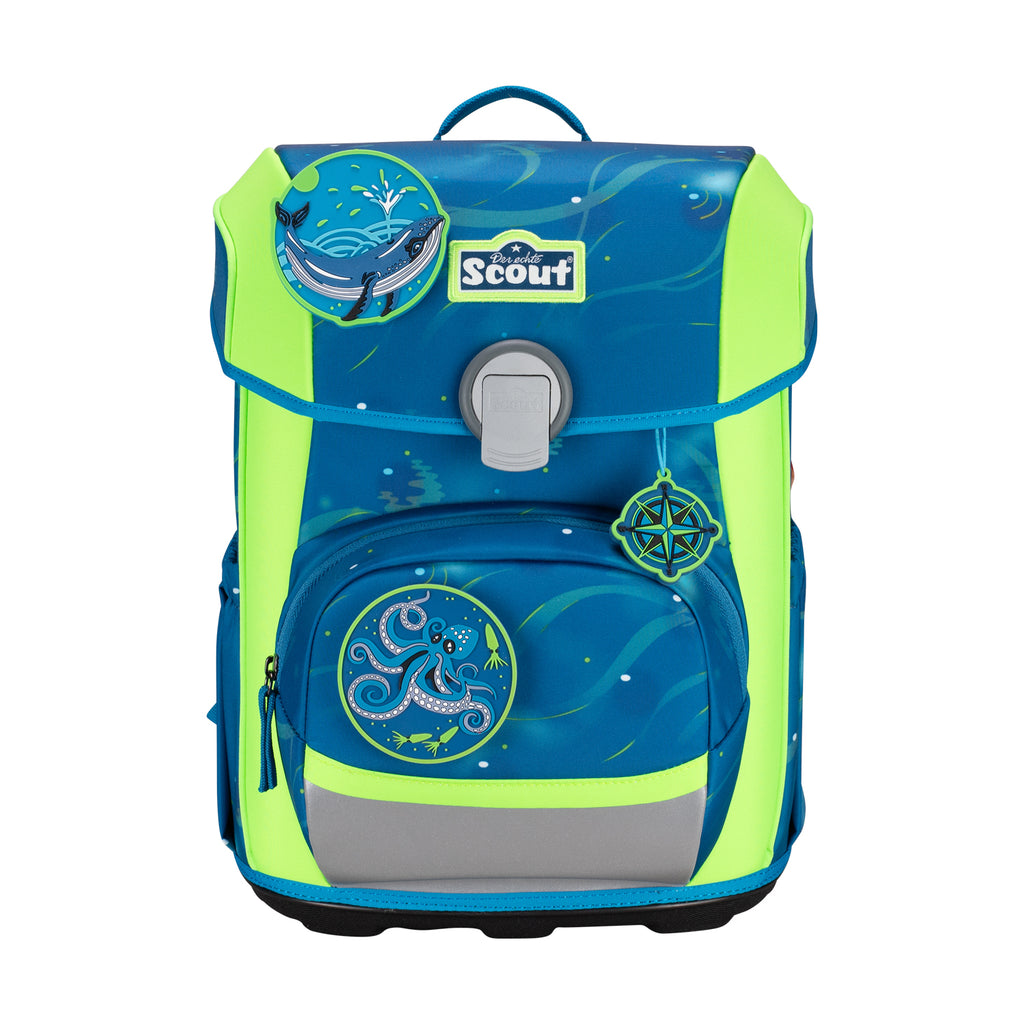 Scout Neo Schulranzen-Set, Deep Sea