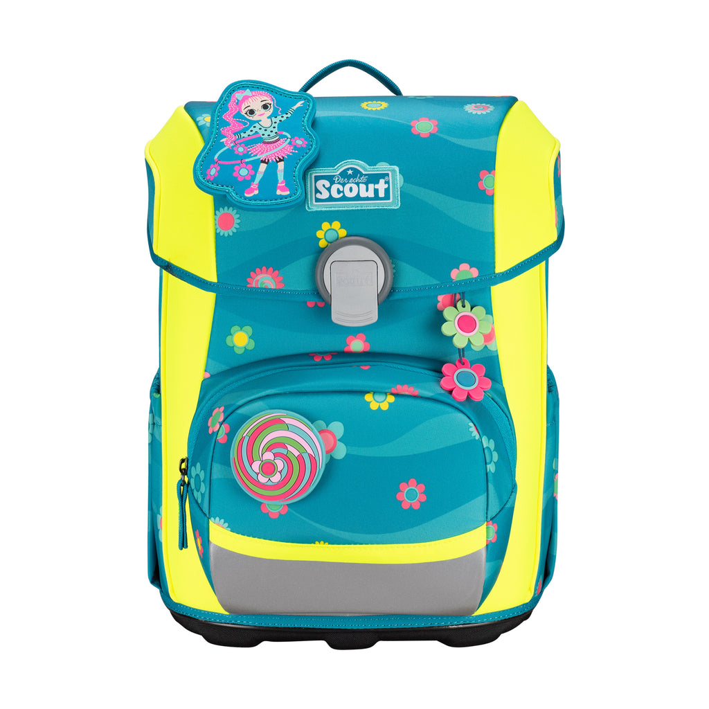 Scout Neo Schulranzen-Set, Little Flowers