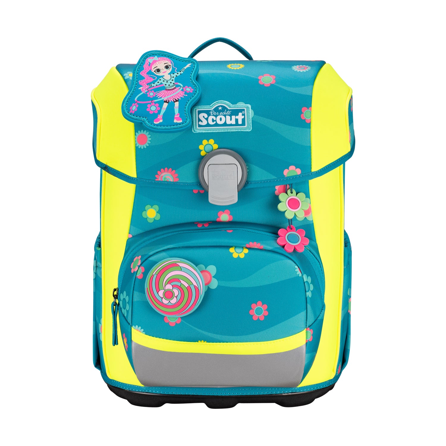 Scout Neo Schulranzen-Set, Little Flowers