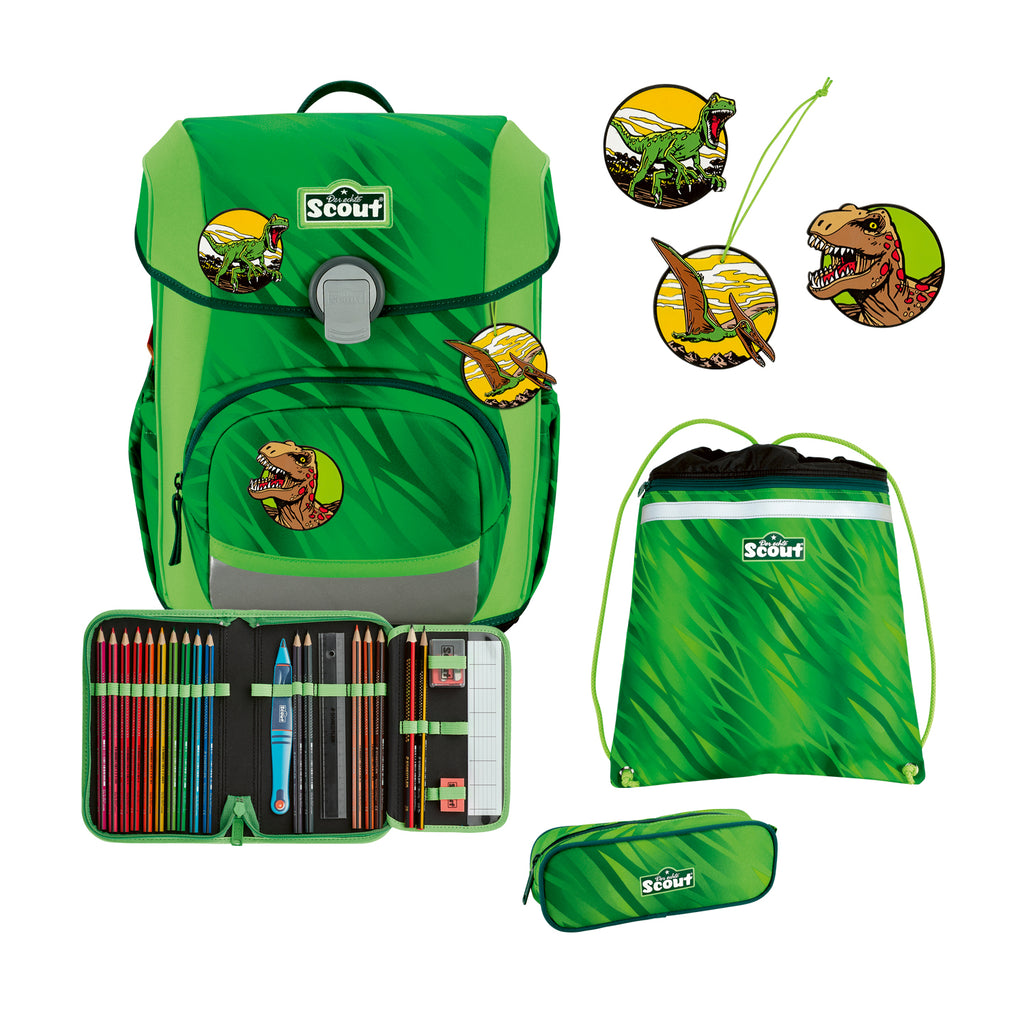 Scout Neo Schulranzen-Set, Dino Rex