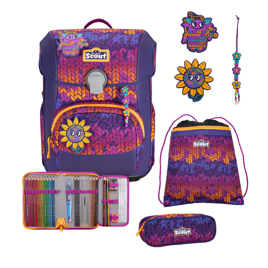 Scout Neo Schulranzen-Set, Fantasy