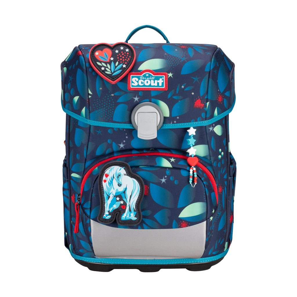 Scout Neo Schulranzen-Set, White Unicorn