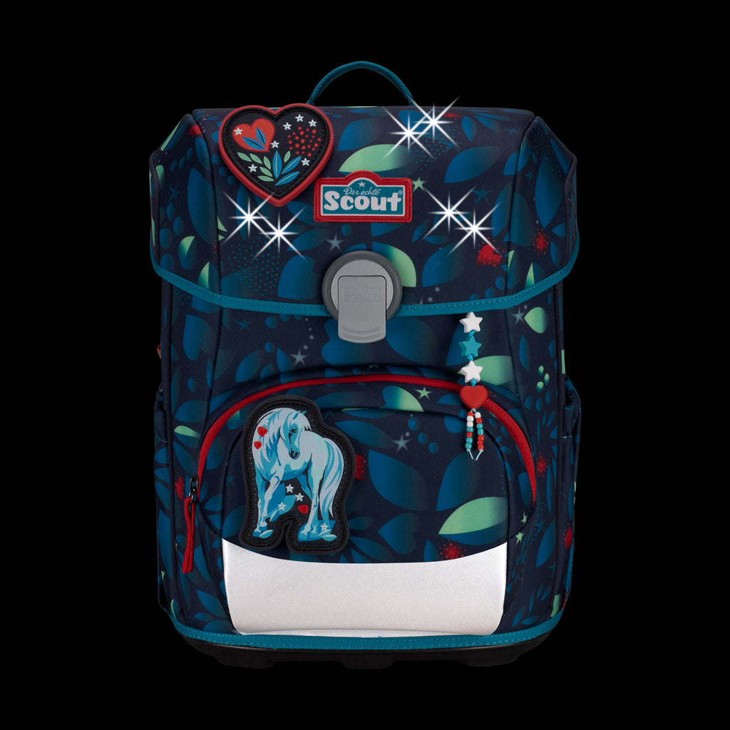 Scout Neo Schulranzen-Set, White Unicorn