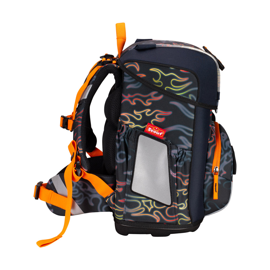 Scout Neo Schulranzen-Set, Flames