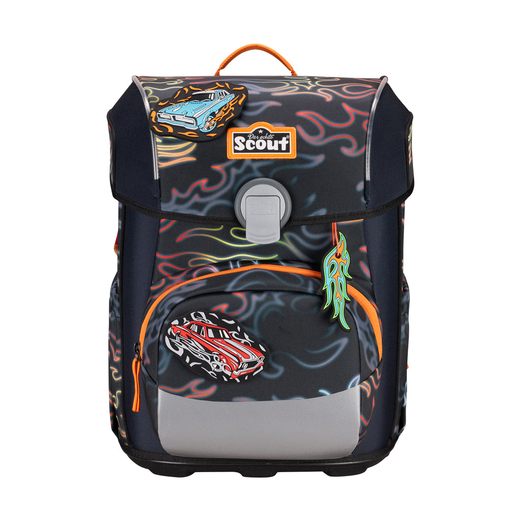 Scout Neo Schulranzen-Set, Flames