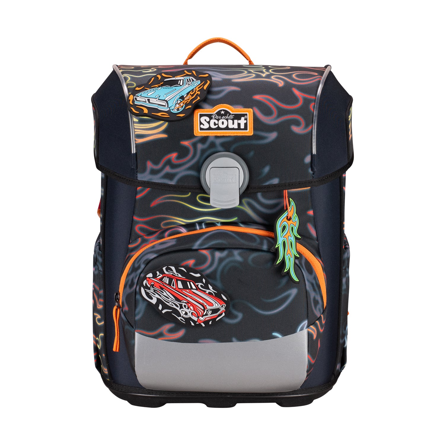 Scout Neo Schulranzen-Set, Flames