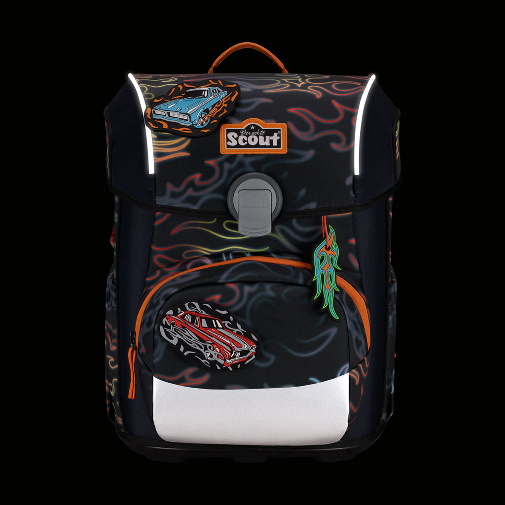 Scout Neo Schulranzen-Set, Flames