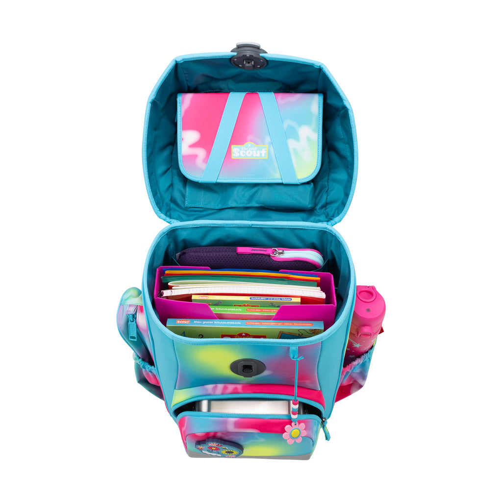 Scout Neo Schulranzen-Set, Happy Rainbow