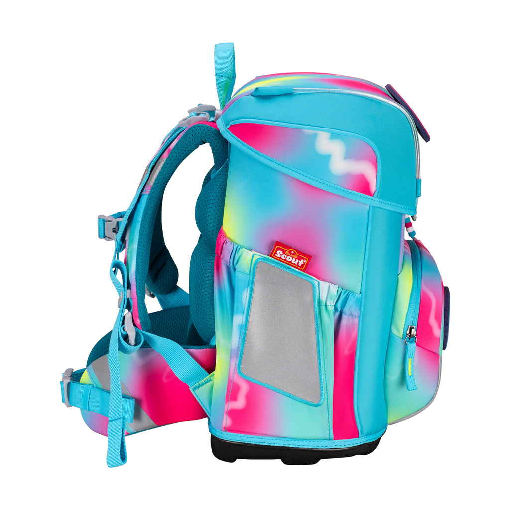 Scout Neo Schulranzen-Set, Happy Rainbow