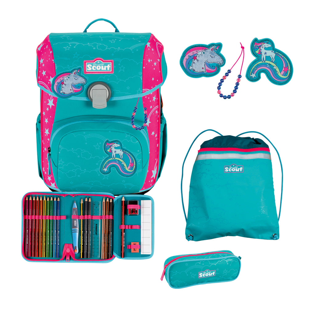 Scout Neo Schulranzen-Set, Unicorn