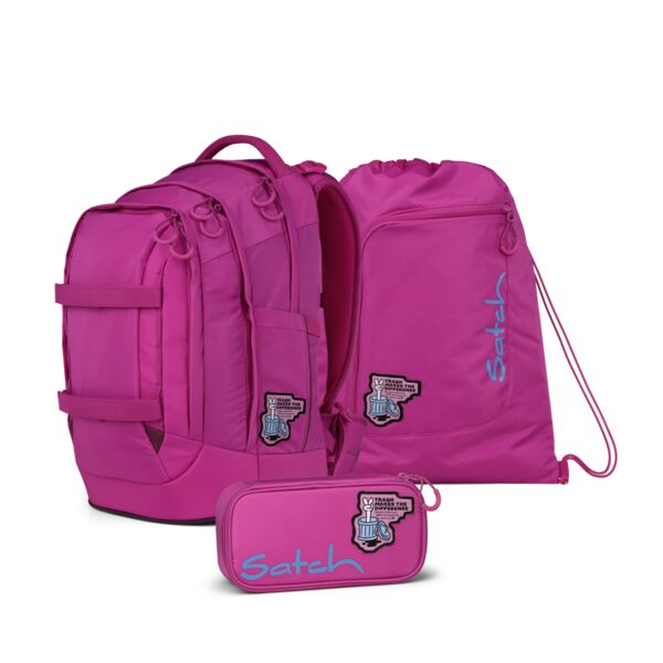 Satch Rucksack-Set Pack, Fearless Pink