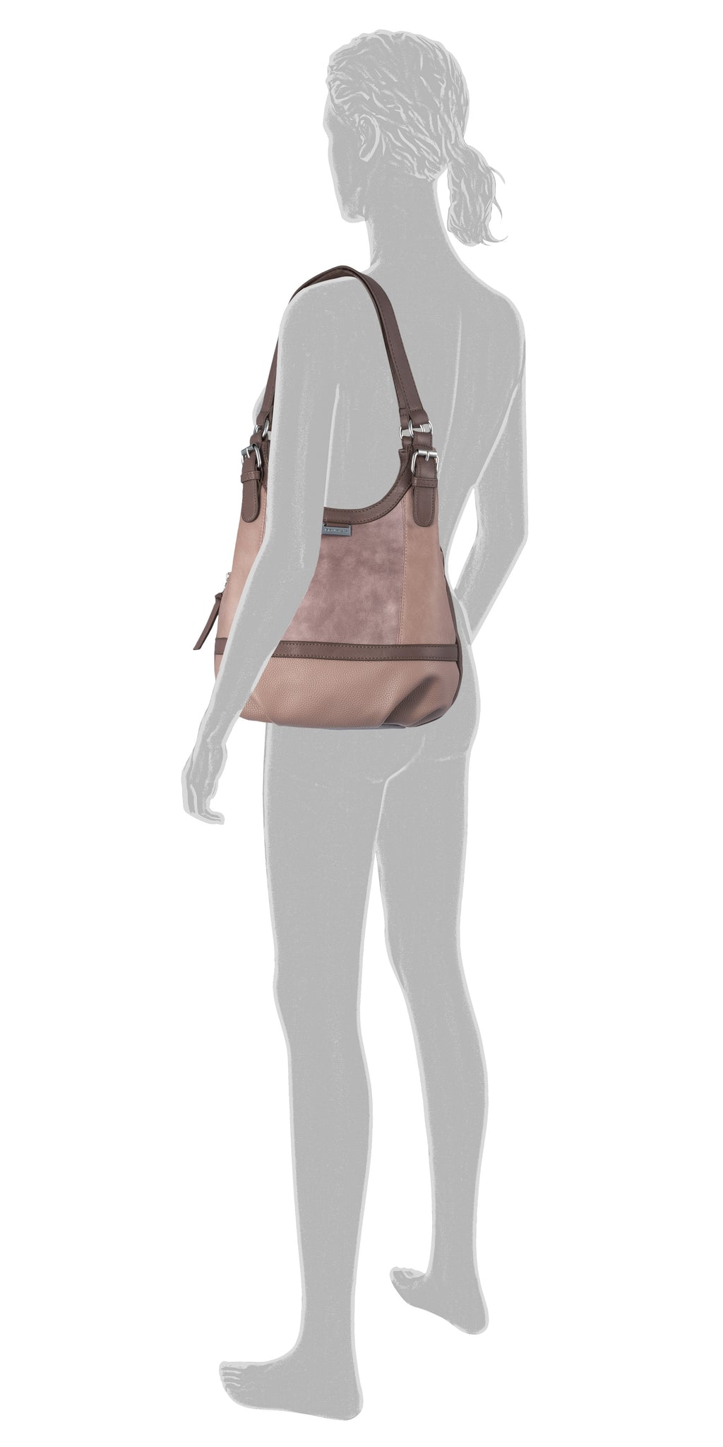 Tom Tailor JUNA Shopper S, Rosa – Ansicht 1