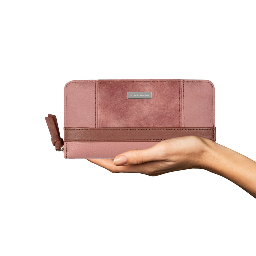 Tom Tailor JUNA Geldbörse, Rosa – Ansicht 1