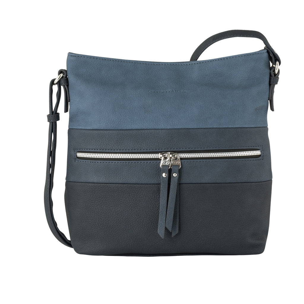 Tom Tailor ELLEN Umhängetasche L, Jeansblau meliert – Ansicht 2