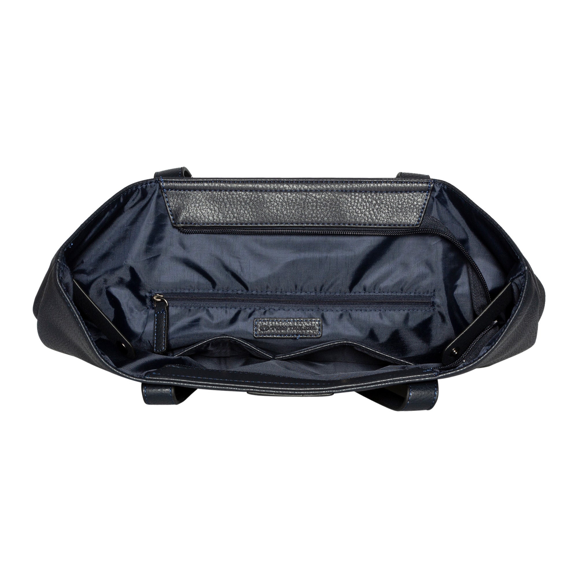 Tom Tailor MIRI ZIP Shopper L, Blau – Ansicht 4