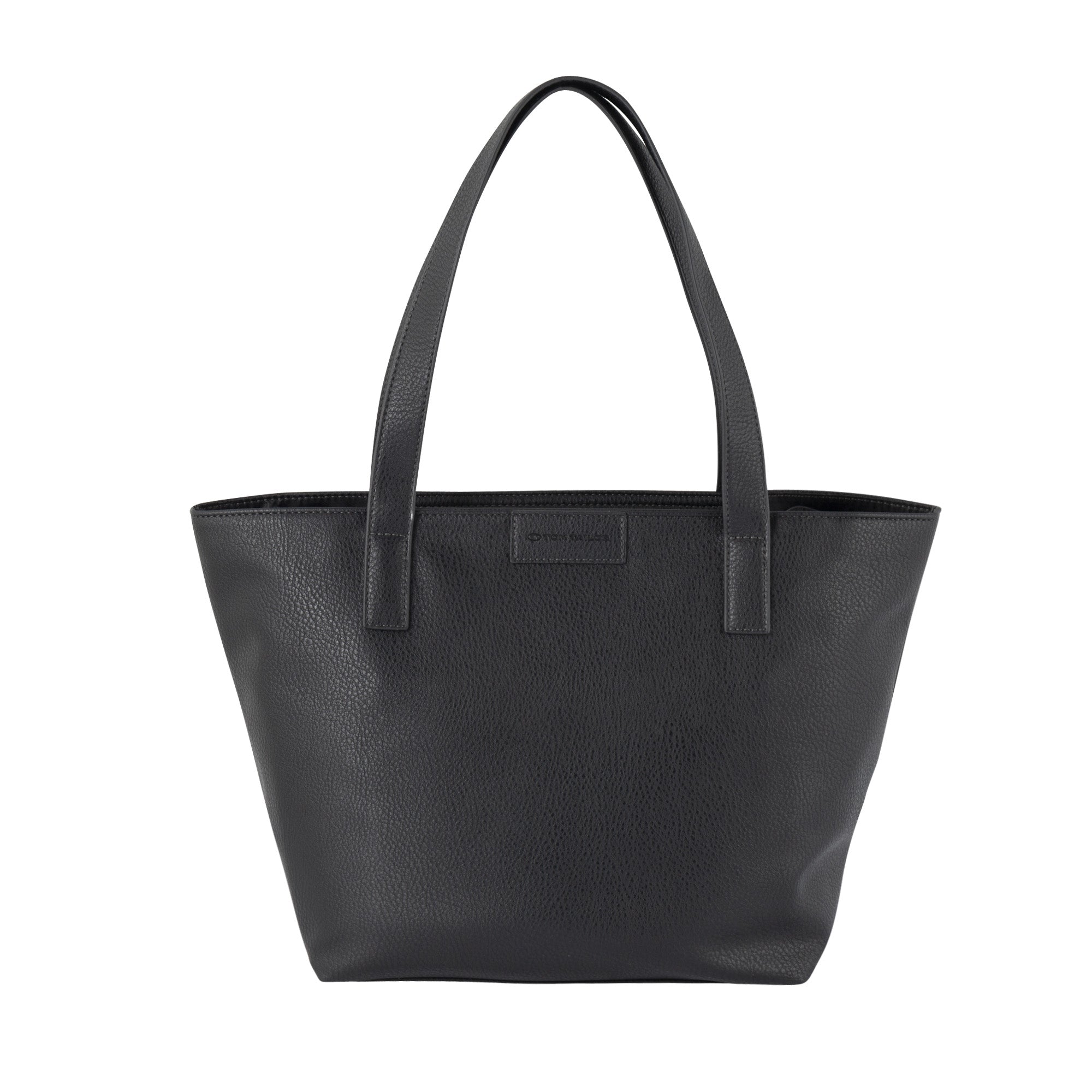 Tom Tailor MIRI ZIP Shopper L, Schwarz – Ansicht 2