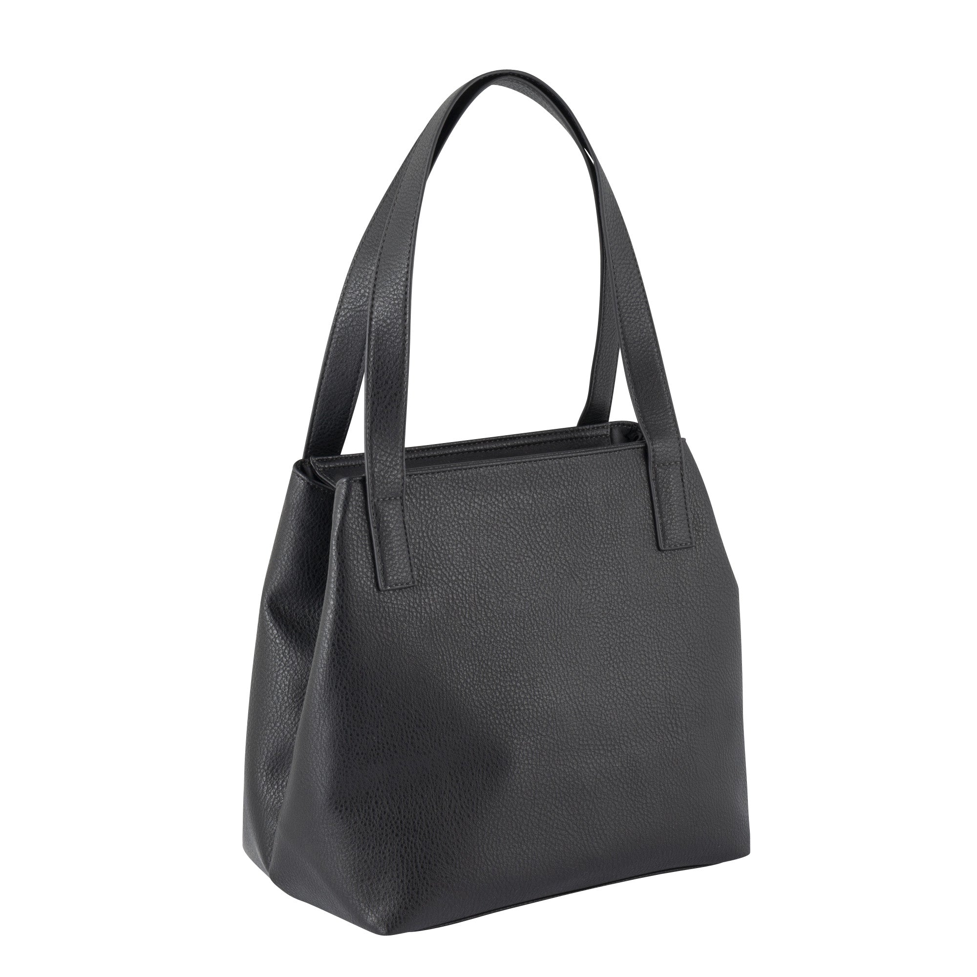 Tom Tailor MIRI ZIP Shopper L, Schwarz – Ansicht 3