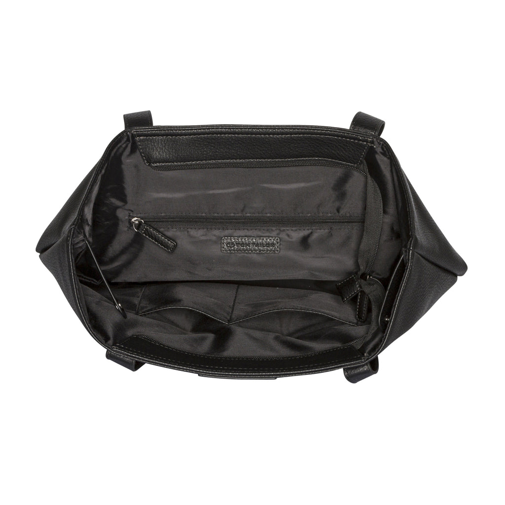 Tom Tailor MIRI ZIP Shopper L, Schwarz – Ansicht 4