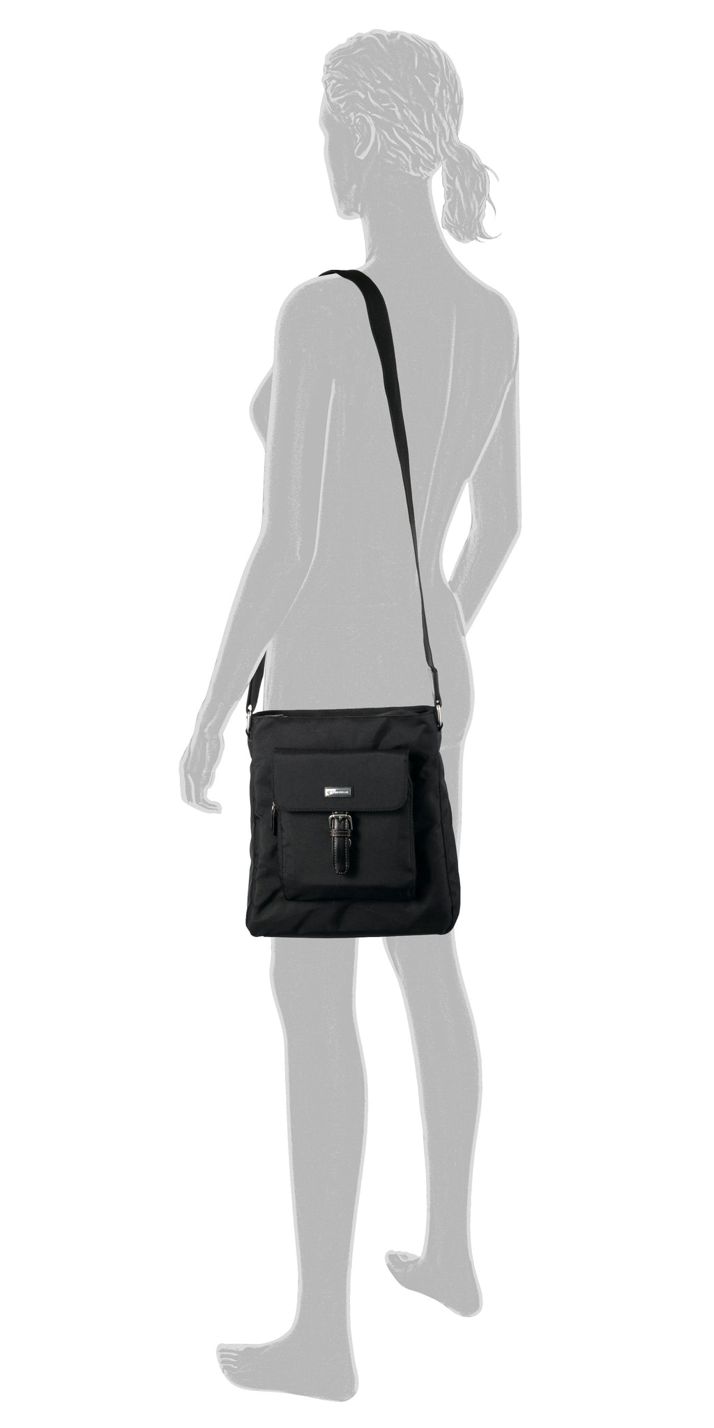 Tom Tailor RINA Hobo Bag, Schwarz – Ansicht 1