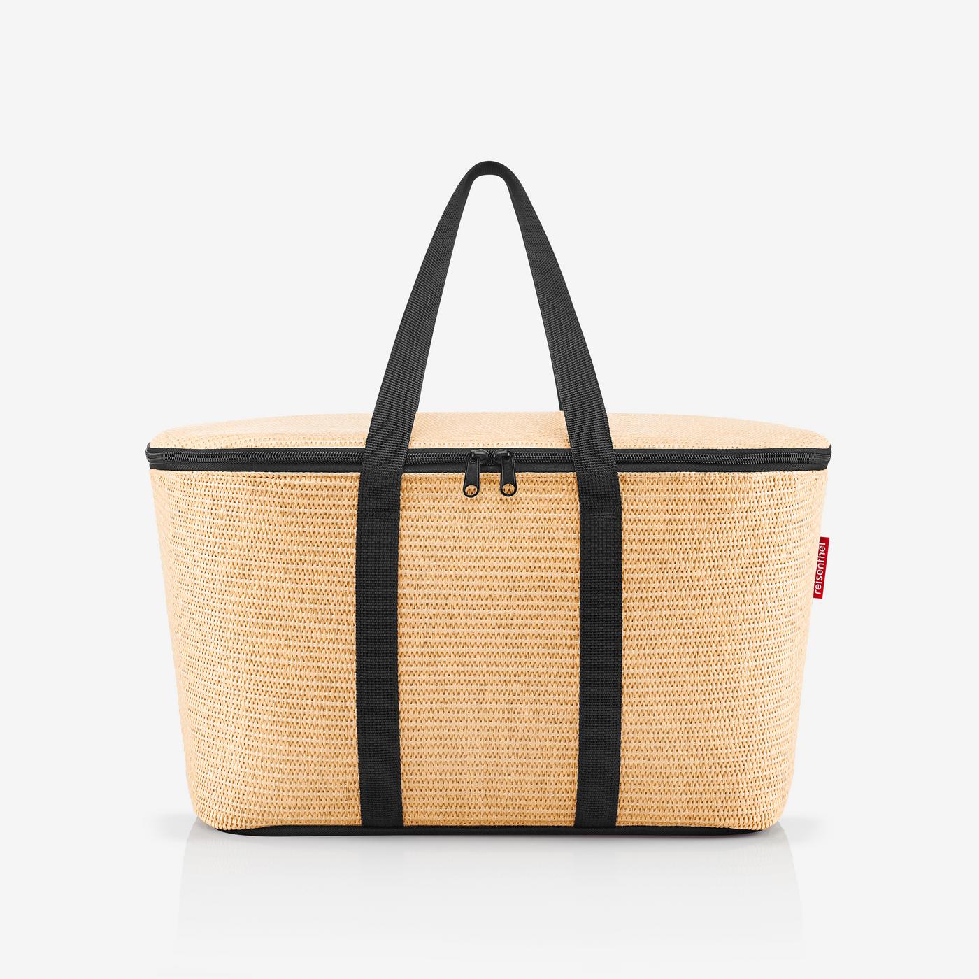 Reisenthel Coolerbag Kühltasche, Raffia Black