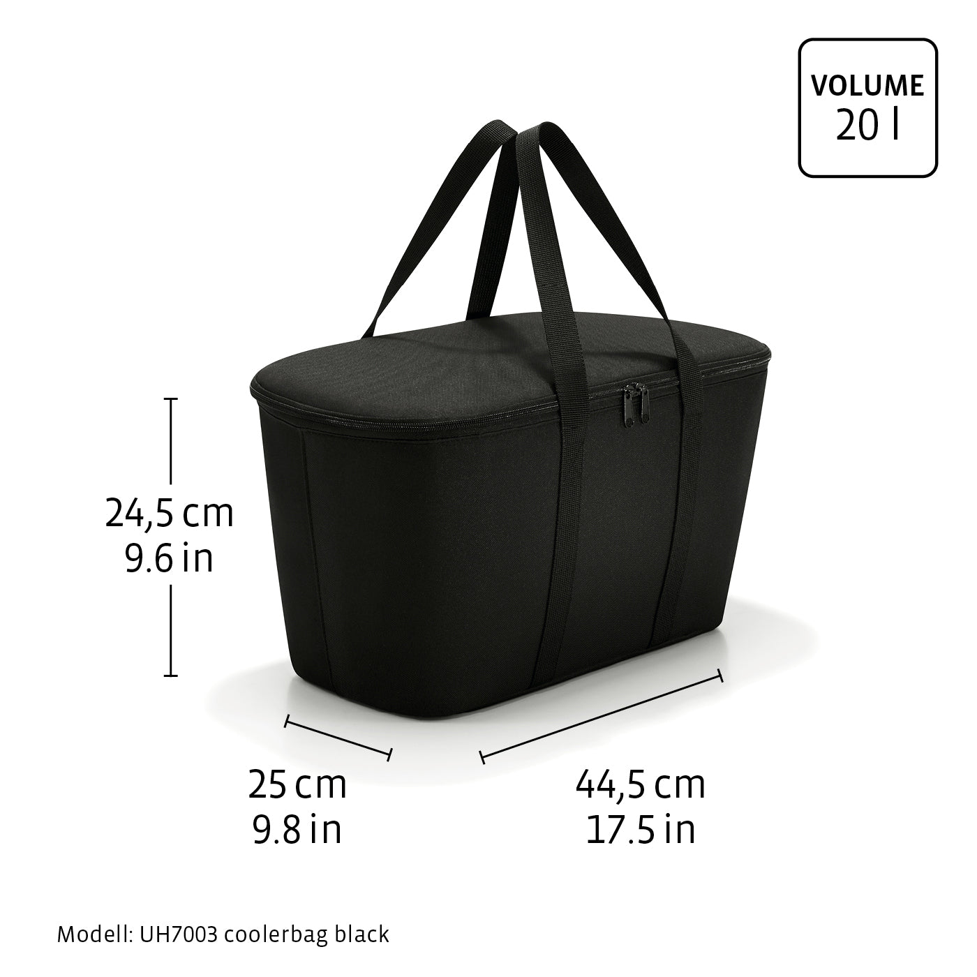 Reisenthel Coolerbag Kühltasche, Black – Produktansicht 6