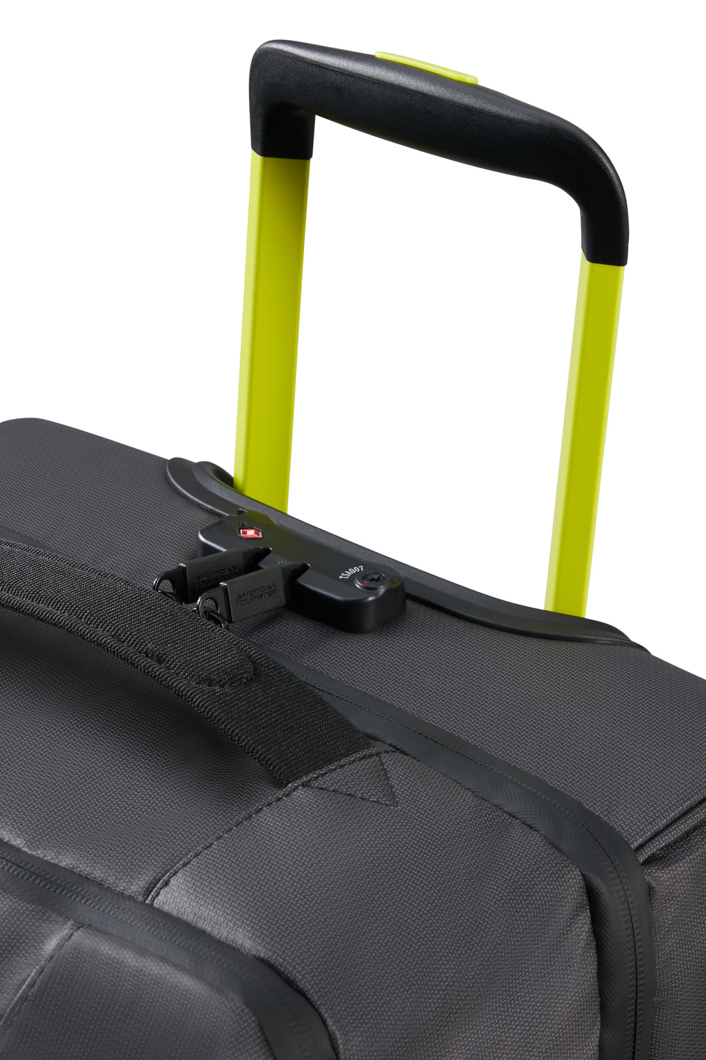 American Tourister URBAN TRACK DUFFLE/WH COATED M, Black/Lime