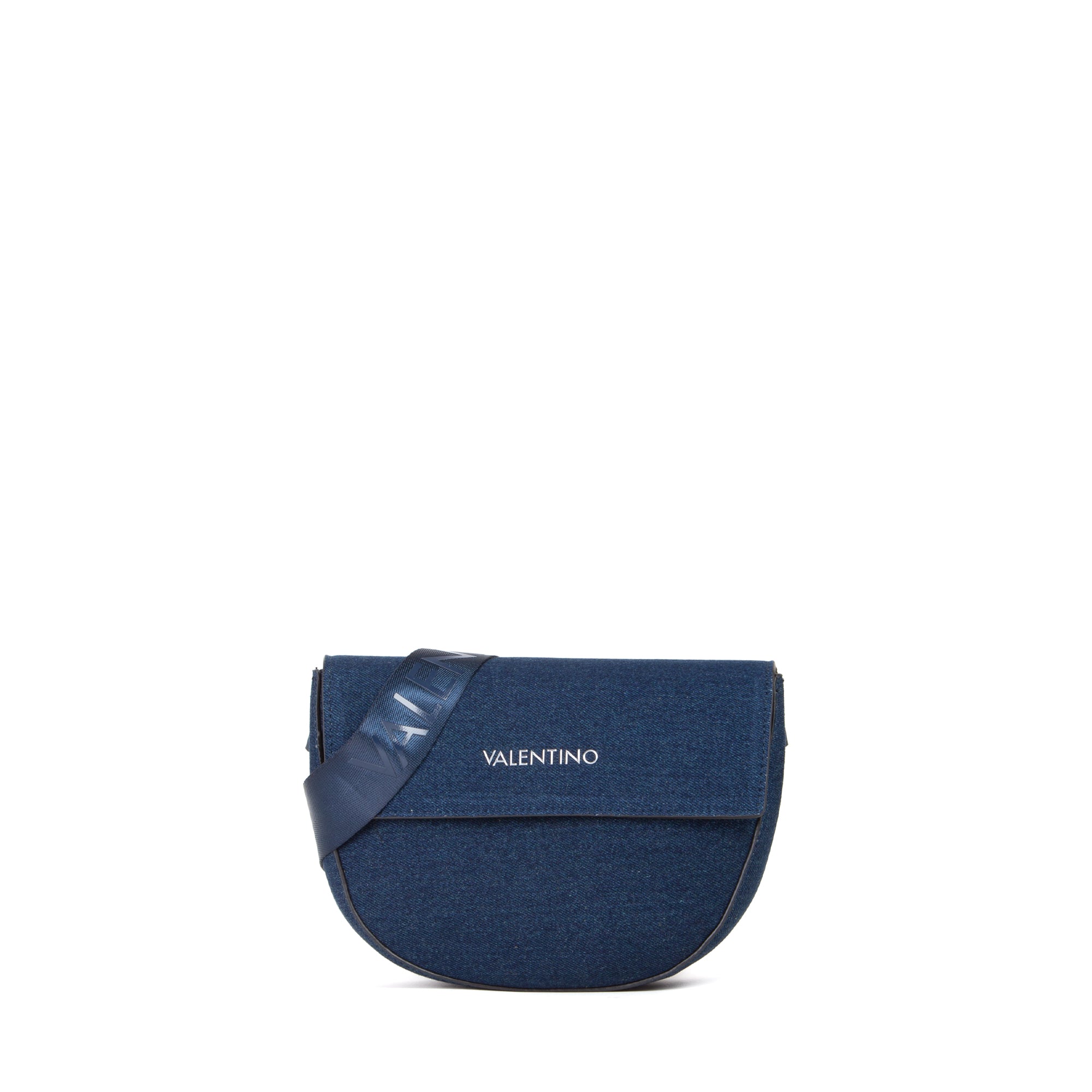 Valentino Bags BIGS DENIM Schultertasche, Blau – Ansicht 2
