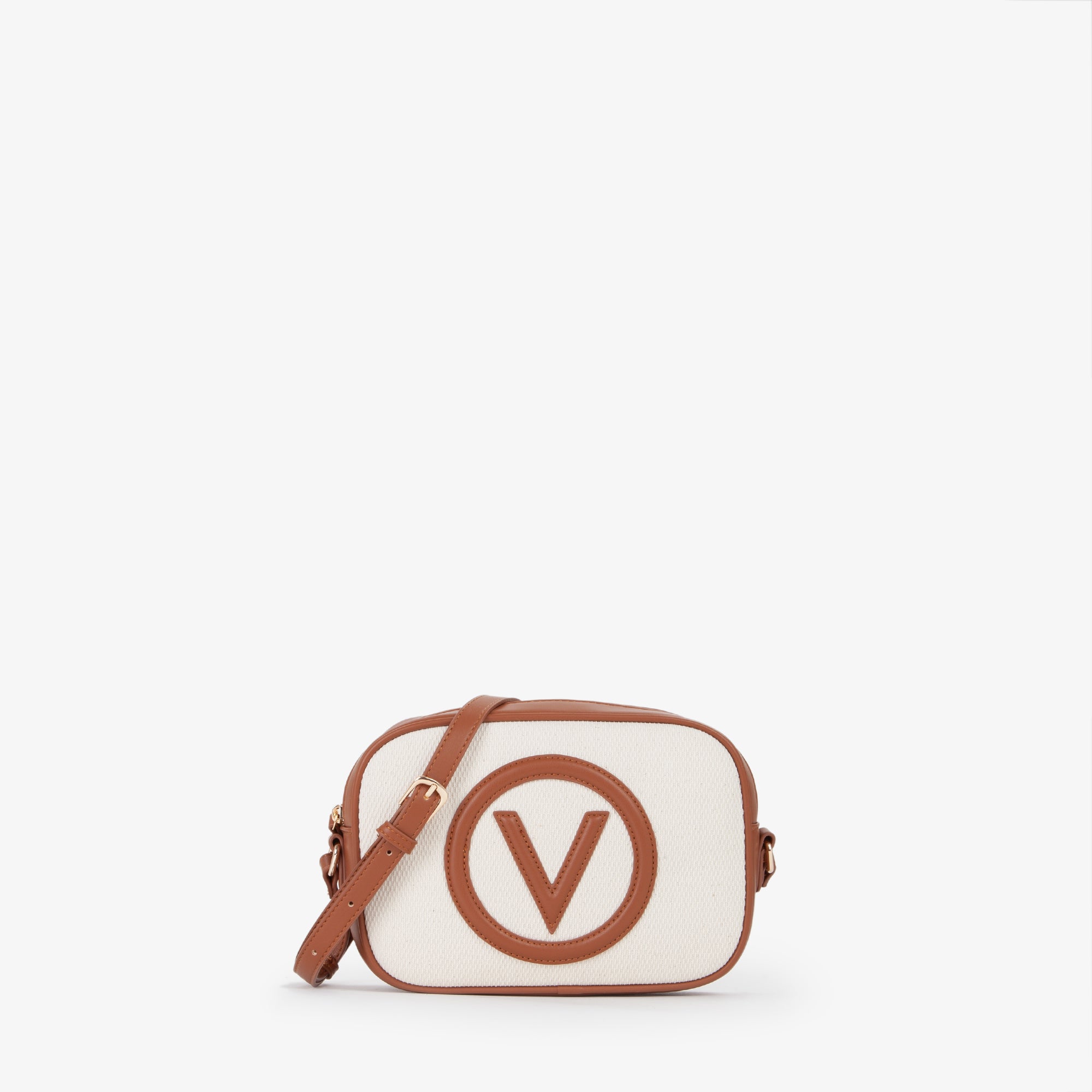 Valentino Bags COVENT Schultertasche, Weiß, Braun – Ansicht 2
