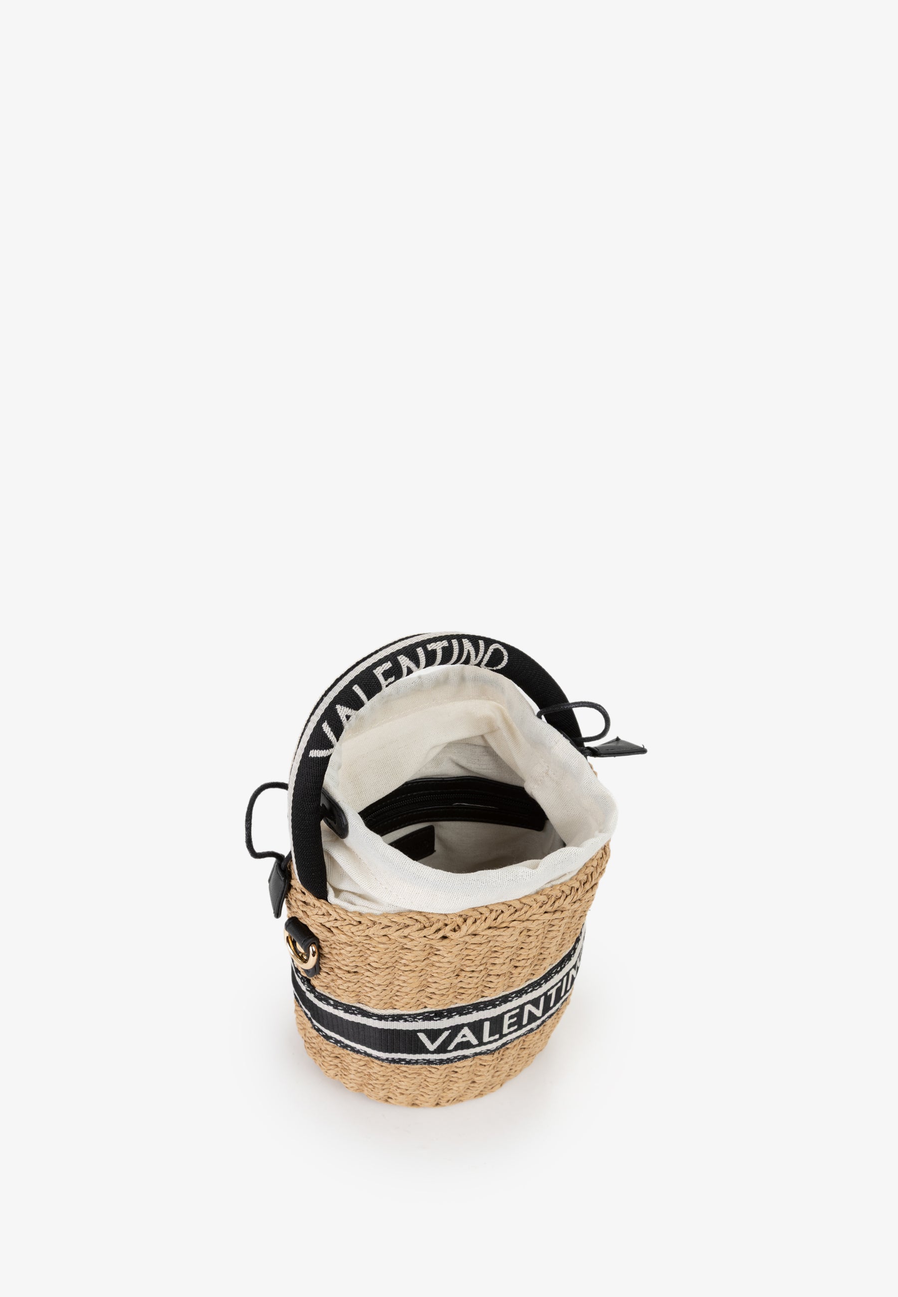Valentino Bags BOHO Bucket Bag, Weiß – Ansicht 1
