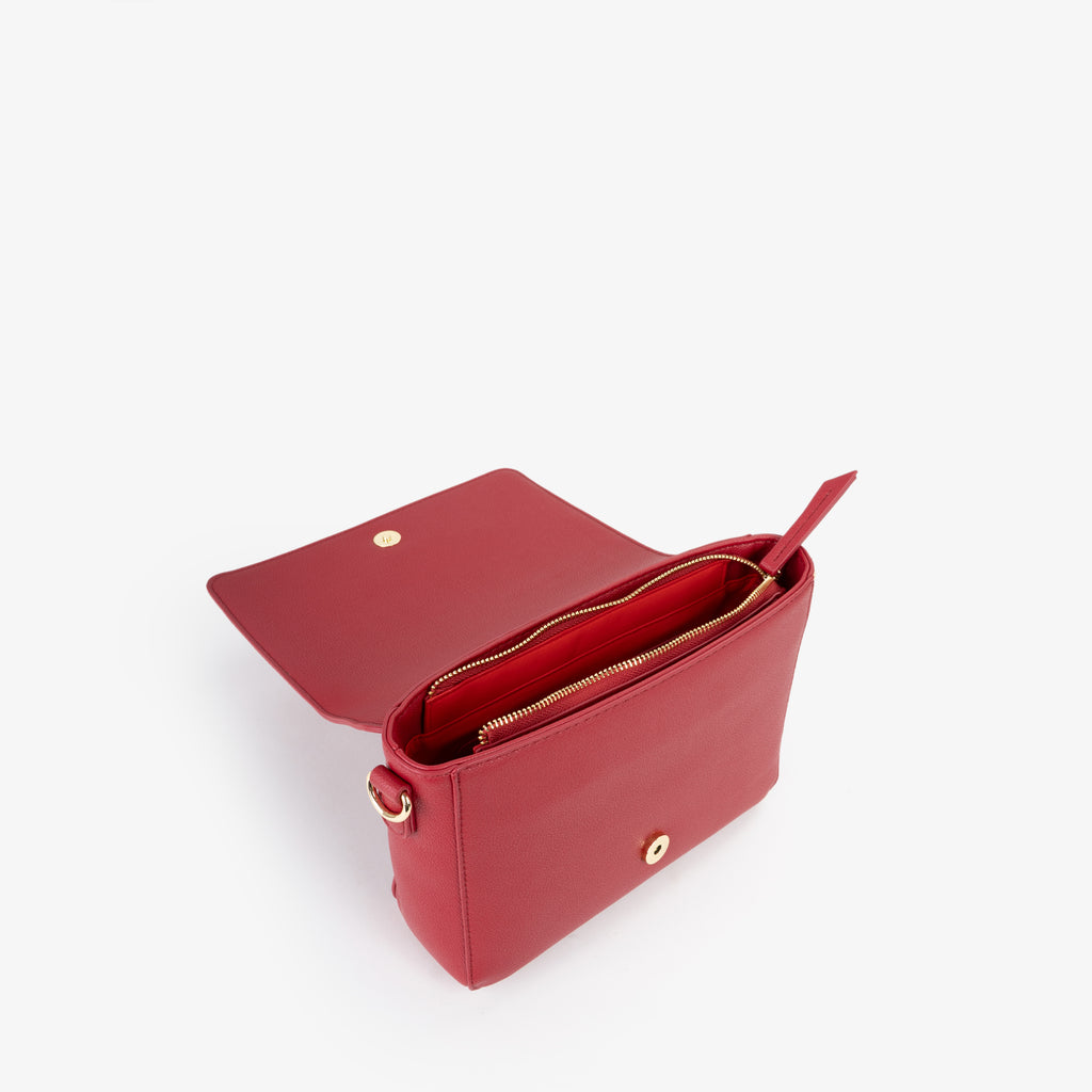 Valentino Bags FOXY RE Schultertasche, Rot – Ansicht 1