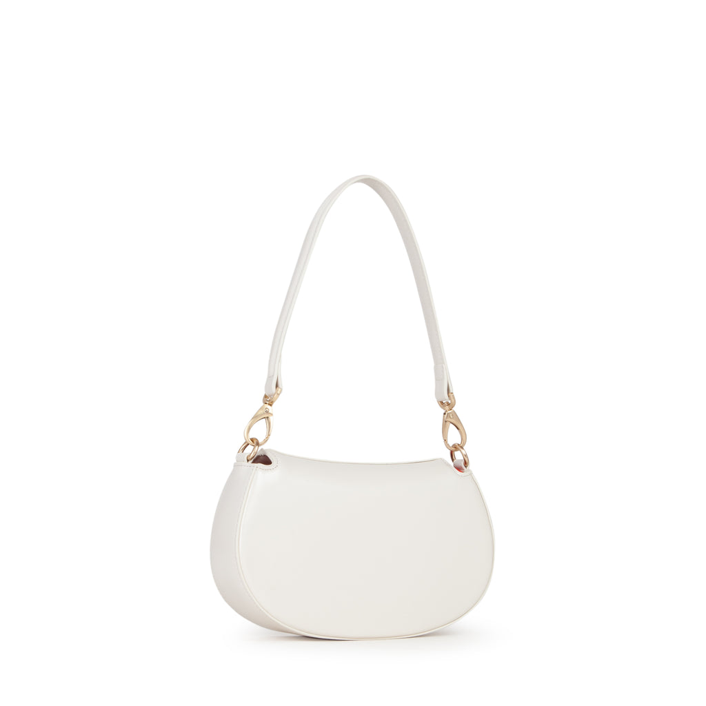 Valentino Bags TYPE RE Schultertasche, Weiß – Ansicht 4