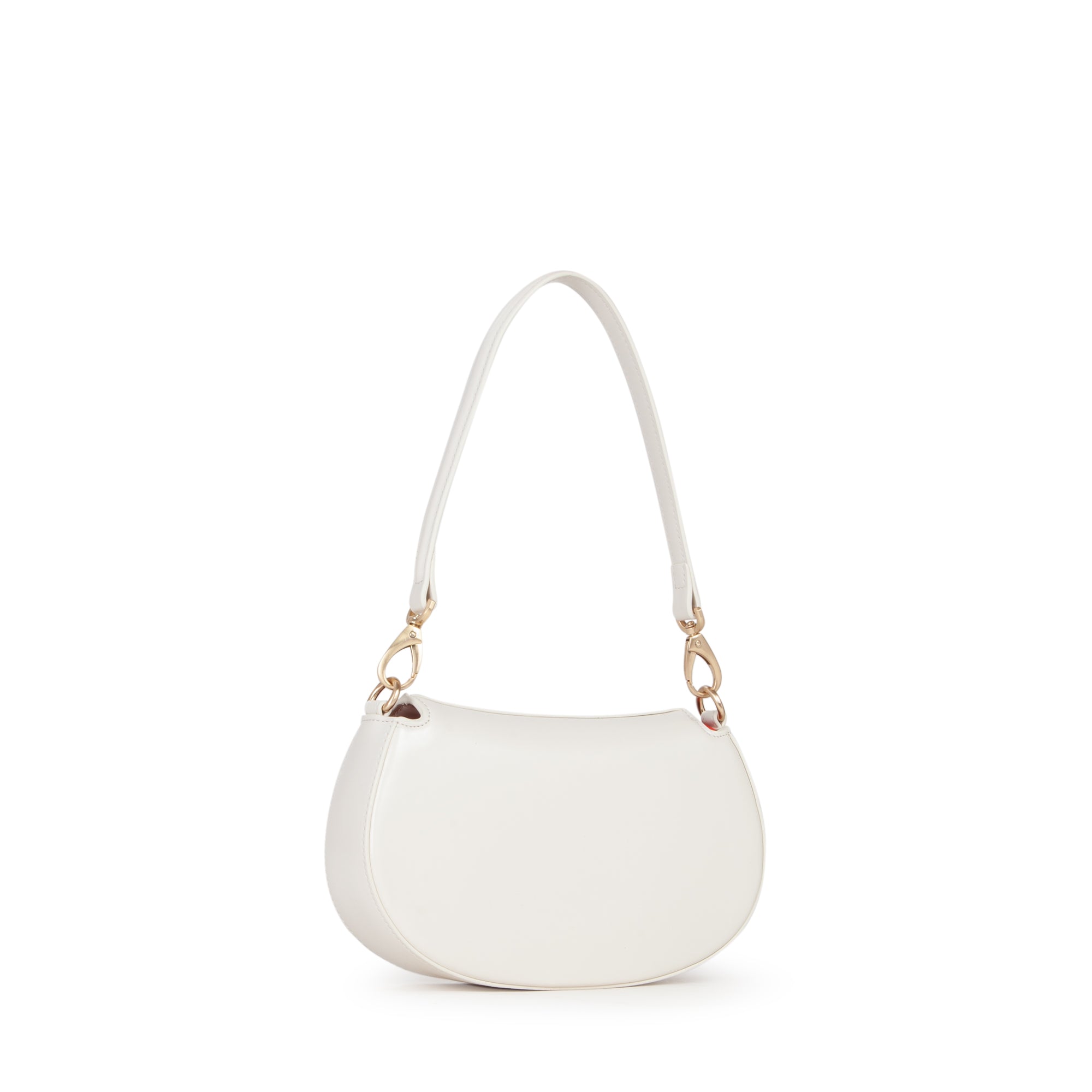 Valentino Bags TYPE RE Schultertasche, Weiß – Ansicht 4