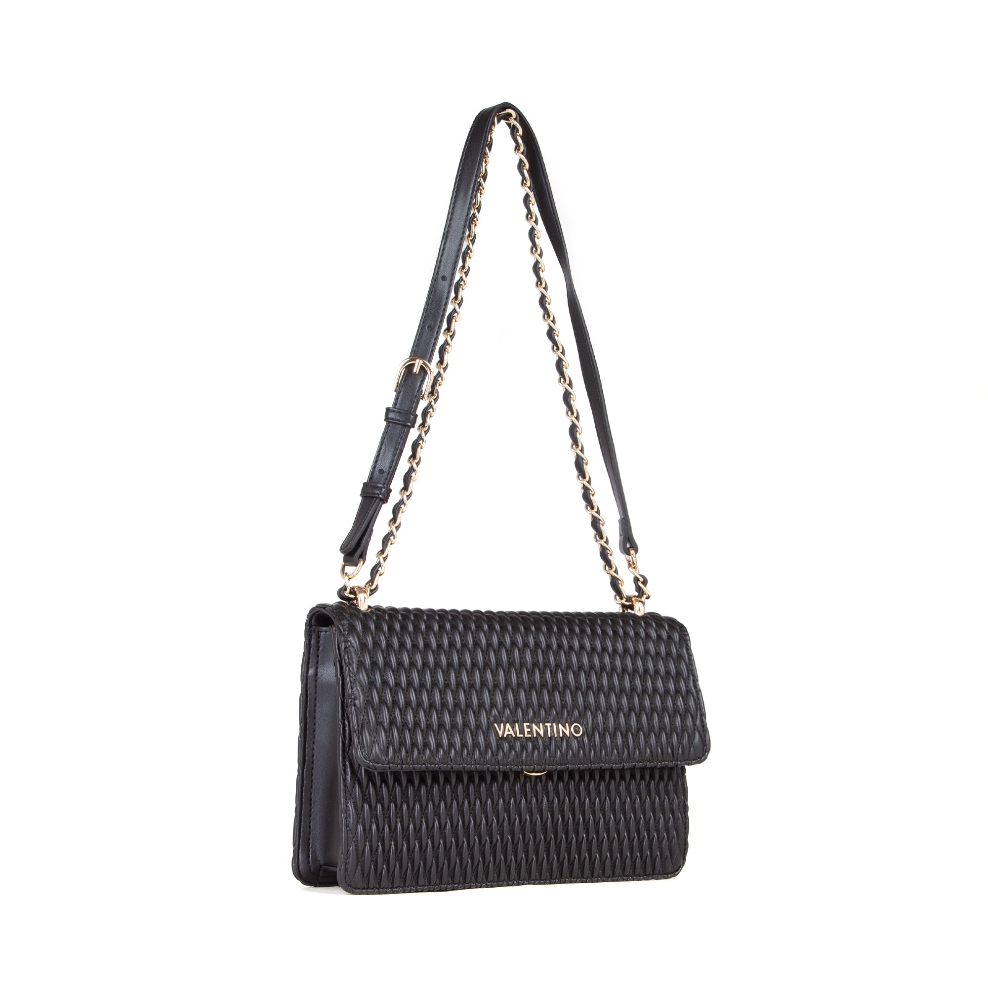 Valentino Bags FREQUENCY RE Schultertasche, Schwarz – Ansicht 3