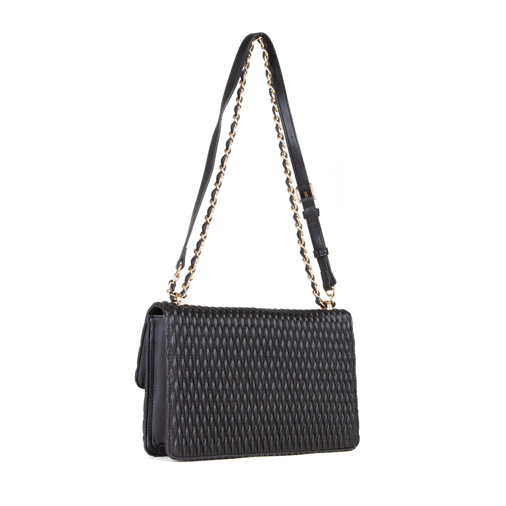 Valentino Bags FREQUENCY RE Schultertasche, Schwarz – Ansicht 4