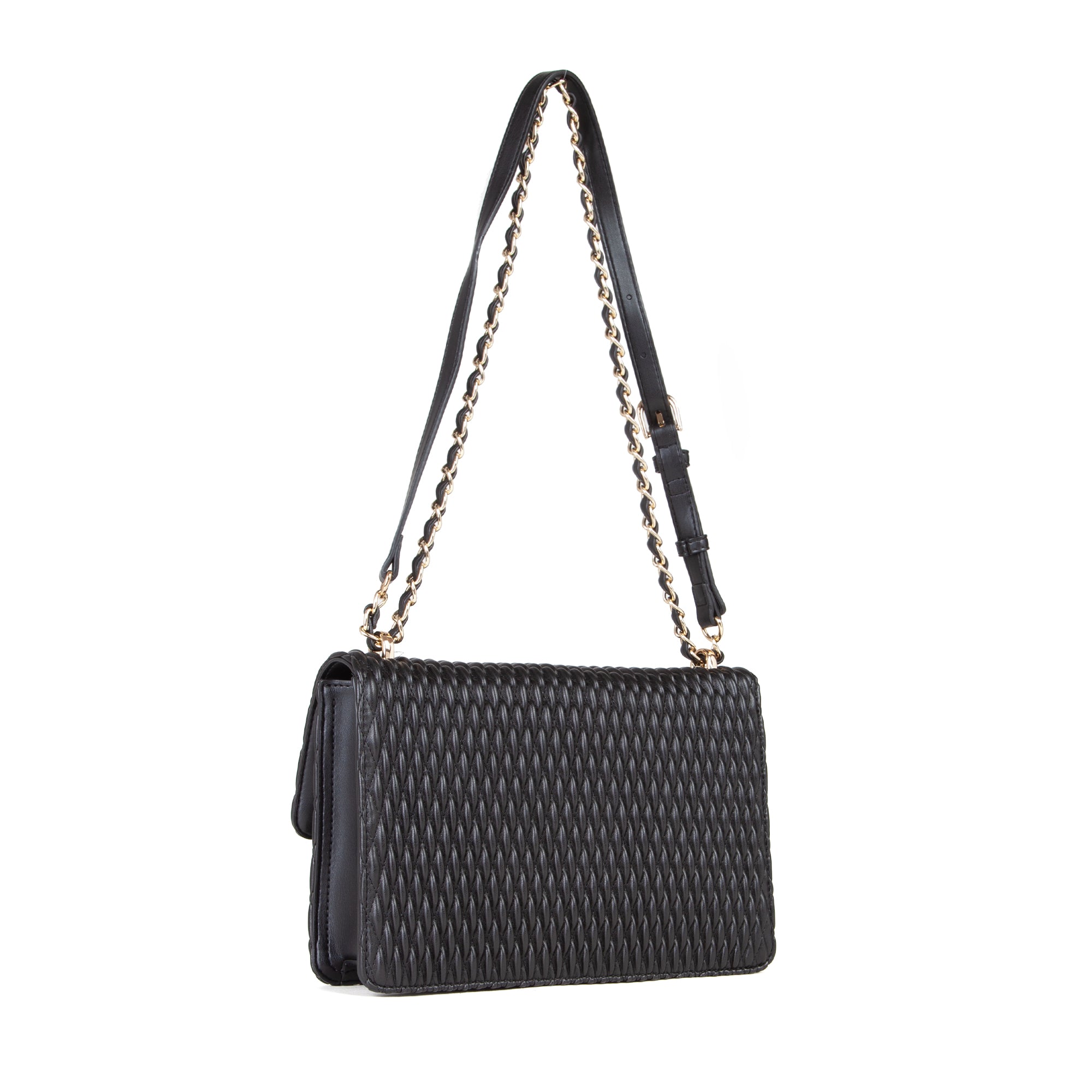 Valentino Bags FREQUENCY RE Schultertasche, Schwarz – Ansicht 4