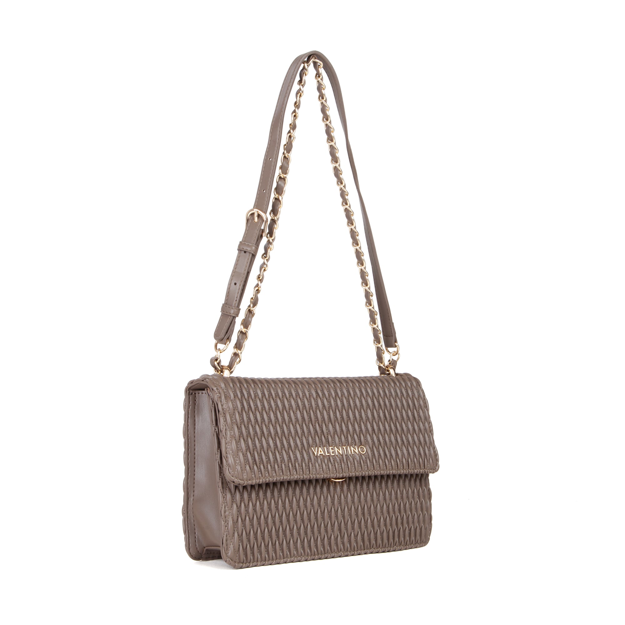 Valentino Bags FREQUENCY RE Schultertasche, Beige – Ansicht 3