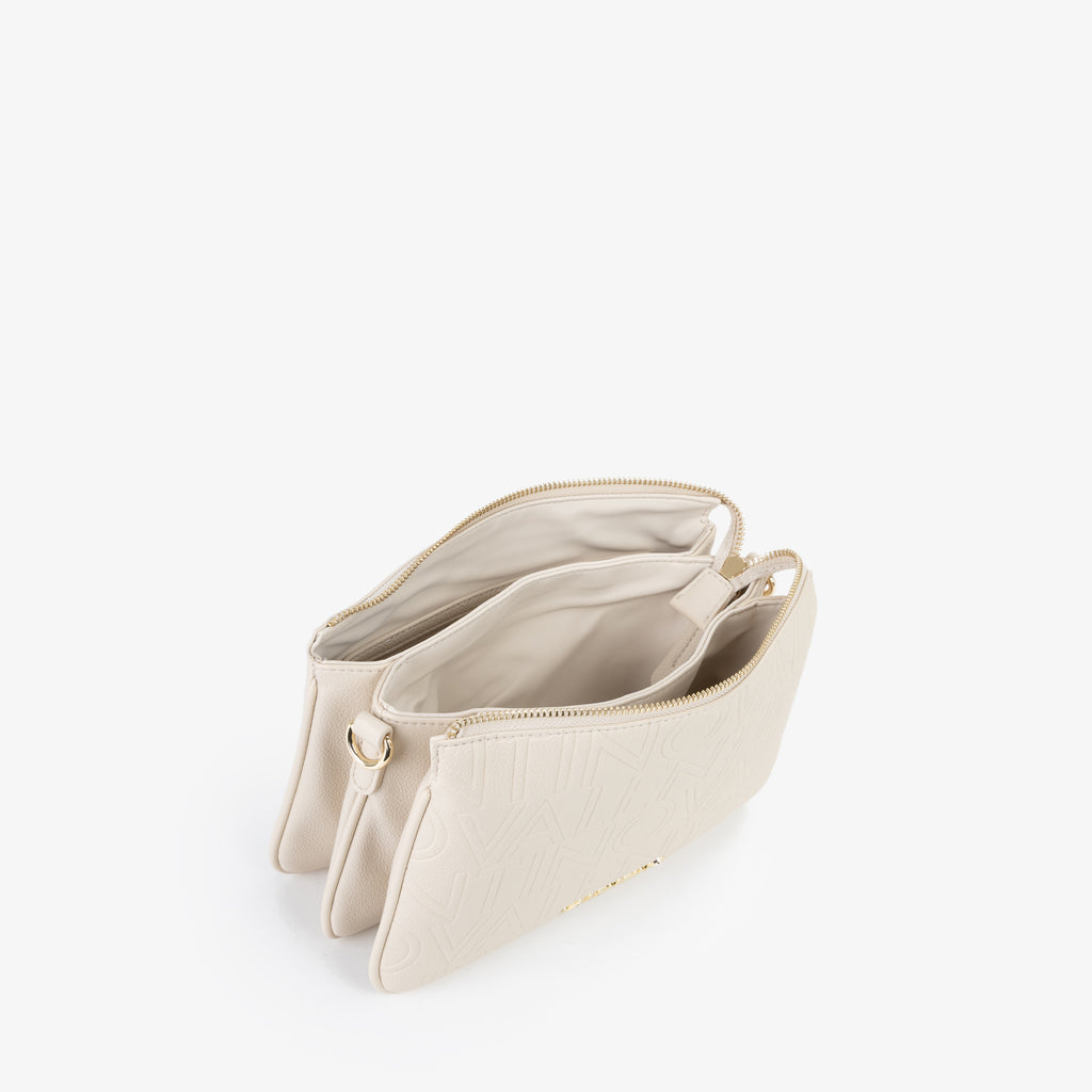 Valentino Bags PANSY Schultertasche, Weiß – Ansicht 1
