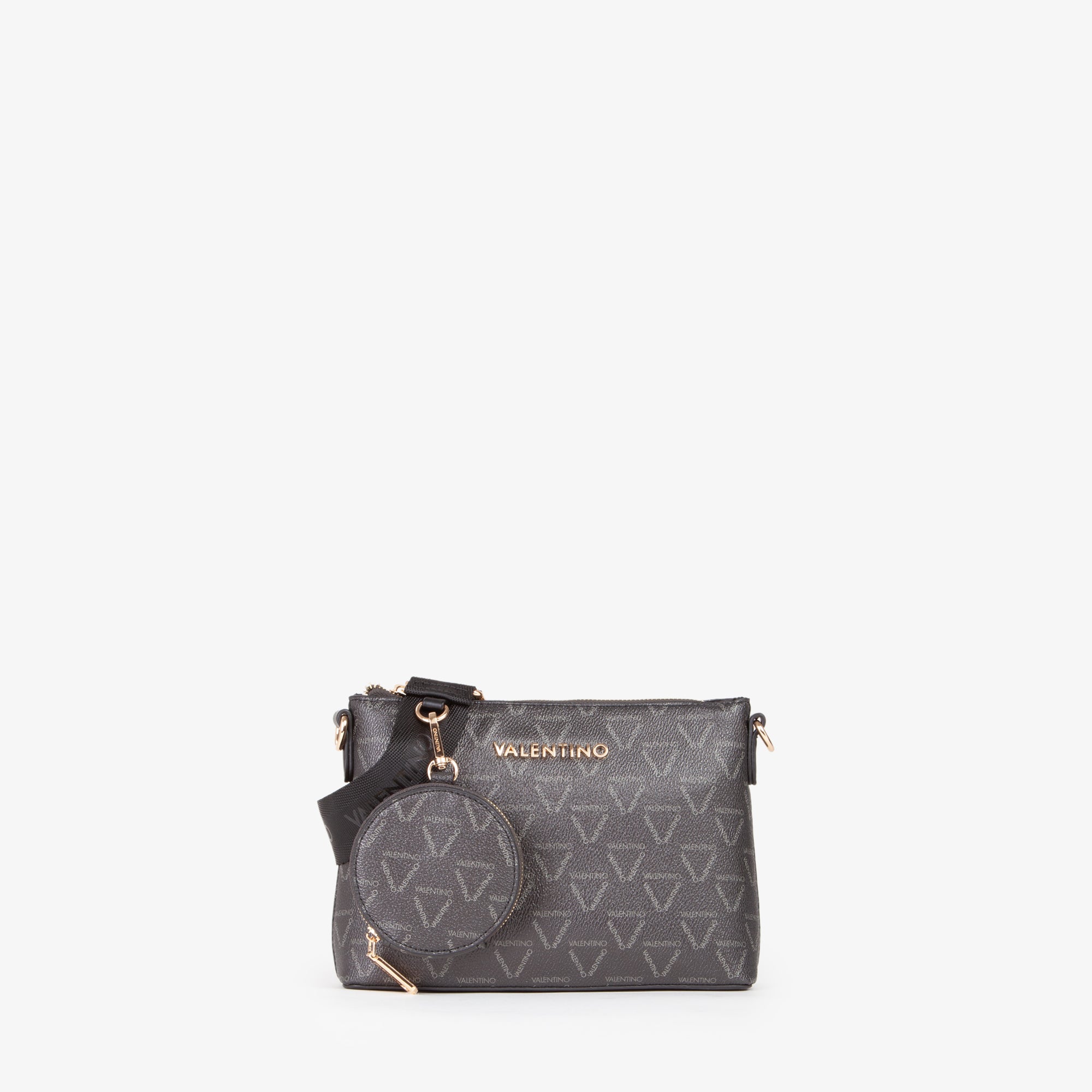 Valentino Bags LADY RE Clutch, Schwarz, Mehrfarbig – Ansicht 2