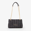 Valentino Bags TWEED Schultertasche, Schwarz, Mehrfarbig – Ansicht 2