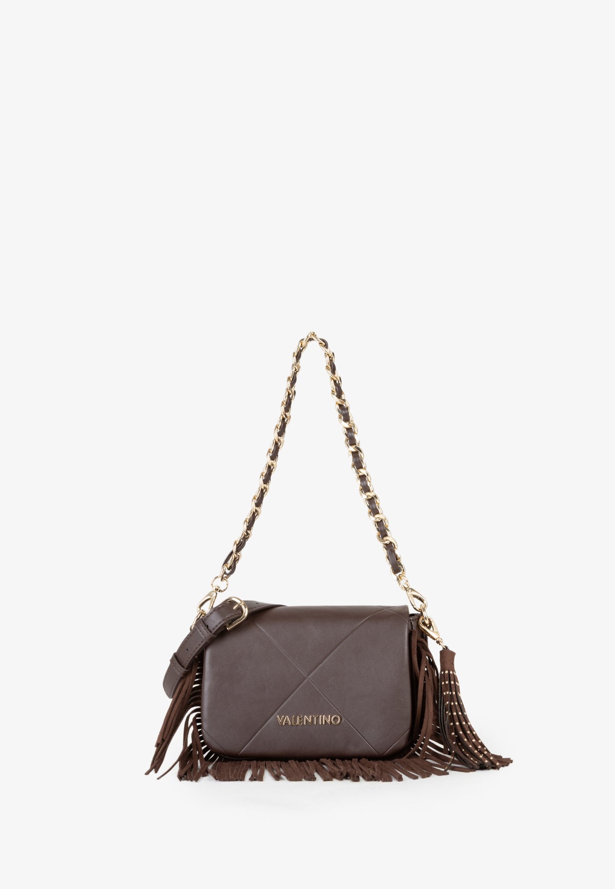 Valentino Bags ASTRID Umhängetasche, Caffe – Vorderansicht